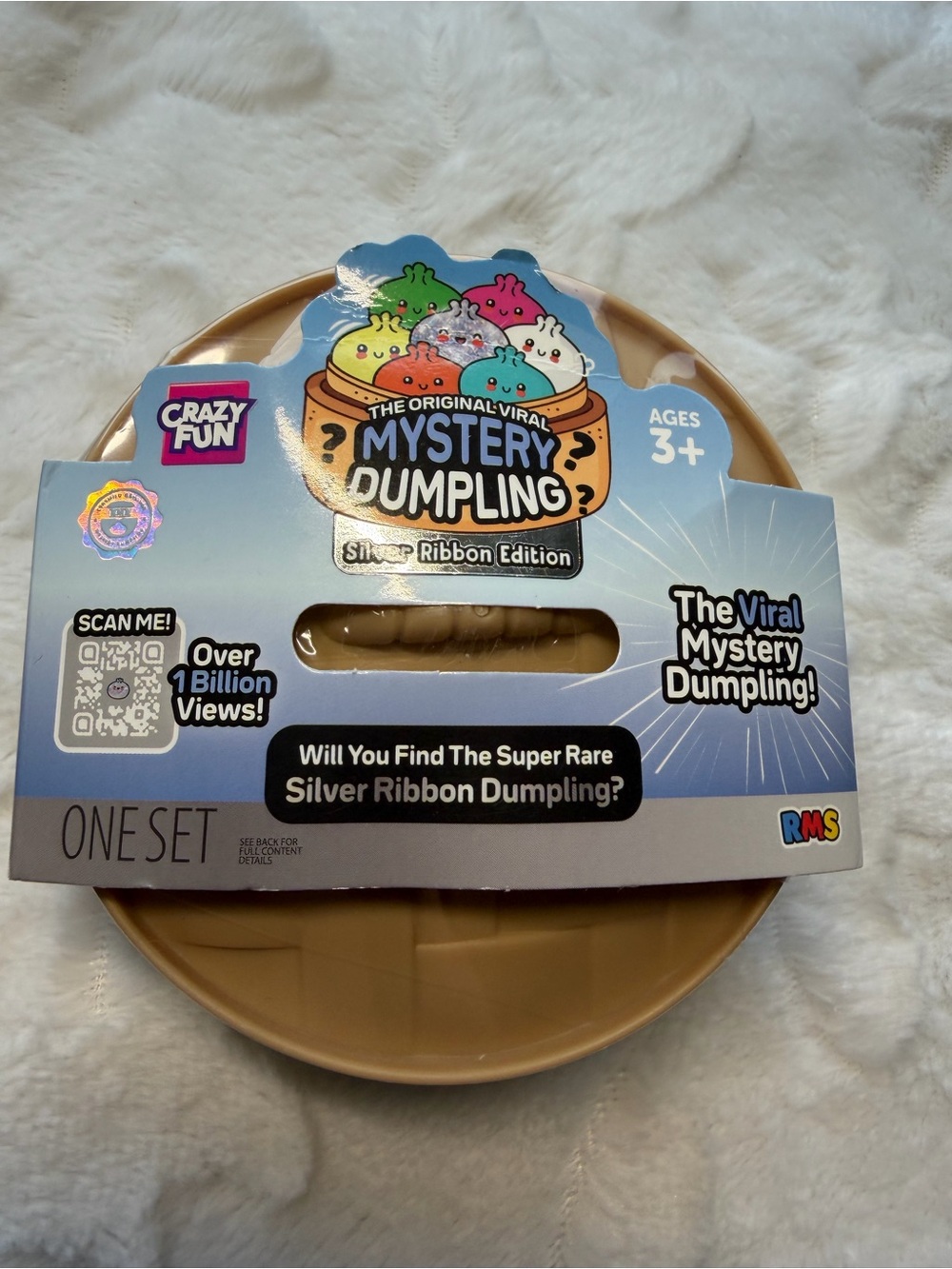 🎀🥟 NIB RMS Crazy Fun, Original Mystery Dumpling | Silver Ribbon Edition ✨RARE
